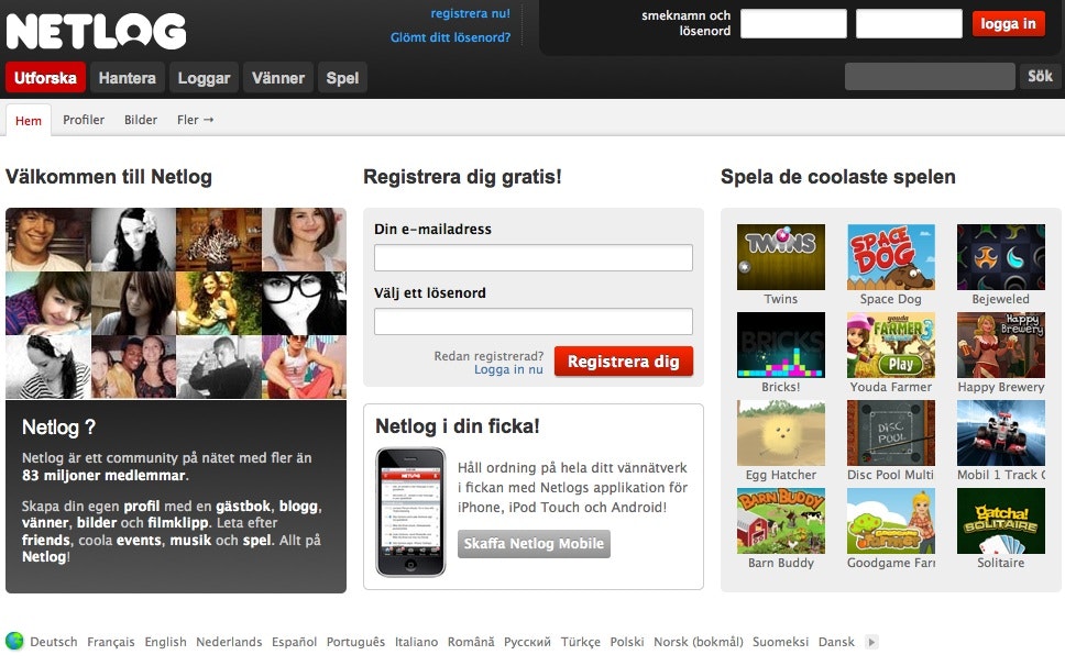 NETLOG GRATIS ITALIANO SCARICARE